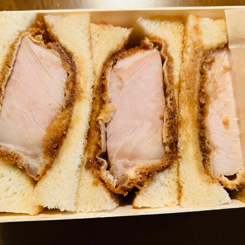 カツサンド(テイクアウト)(とんかつ丸七 深川不動店)