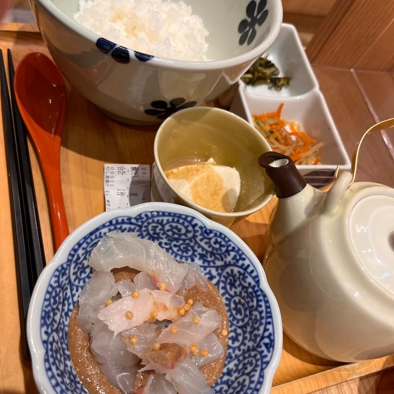 鯛茶漬け(だし茶漬け えん 東京ミッドタウン店)