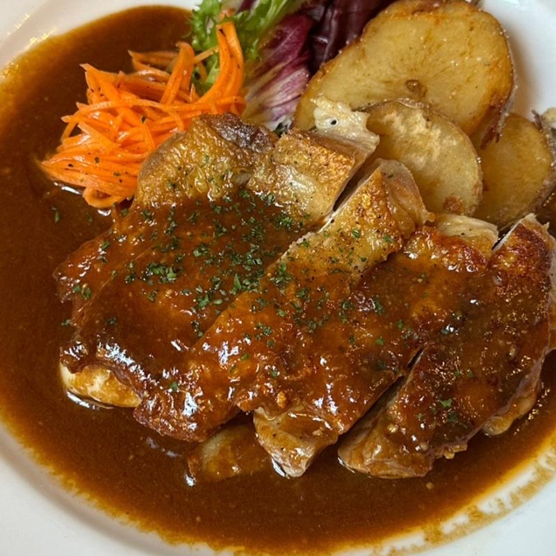 ガーリックソテー(キャンティ・クアトロシェルクラブ)