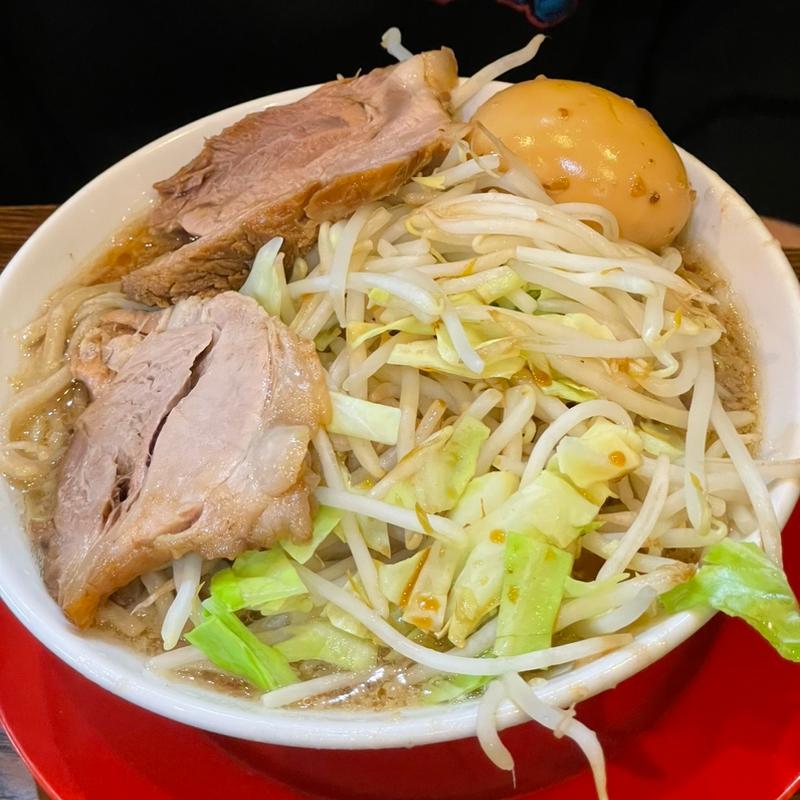 少なめ（味玉）(ラーメン イエロー 新潟大学駅前店)
