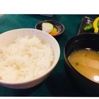 地元の米と味噌のお食事(レストラン 洋灯舎 （ランプシャ）)