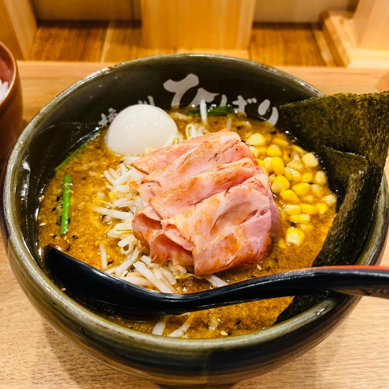 特製味噌ラーメン(味噌らーめん柿田川ひばり 恵比寿本店)