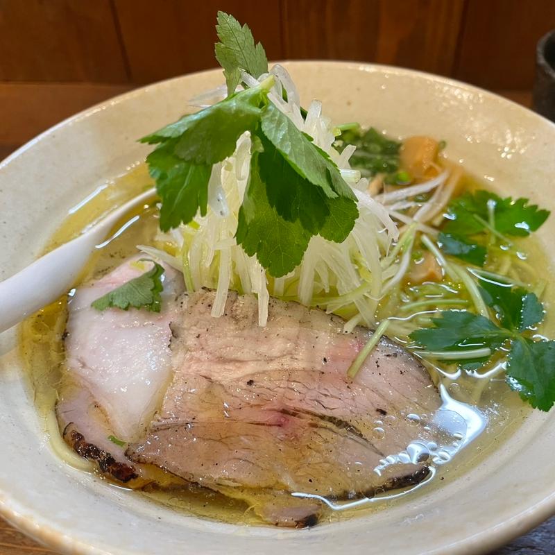 鶏葱塩そば(麺大)(こぶたのはな)