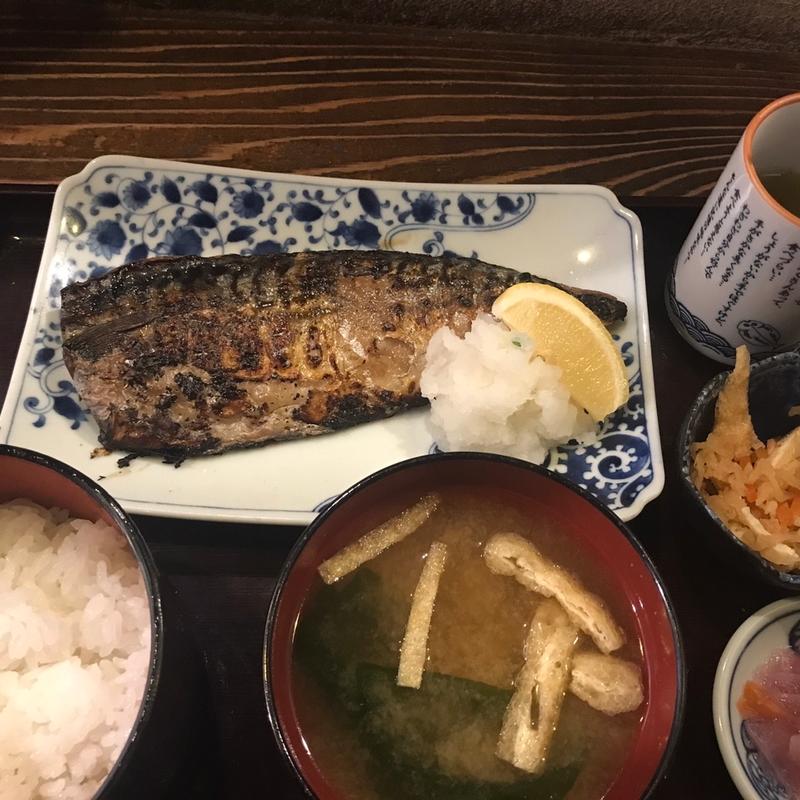 とろ塩さば定食(炭火焼専門食処 白銀屋 西八の分店)