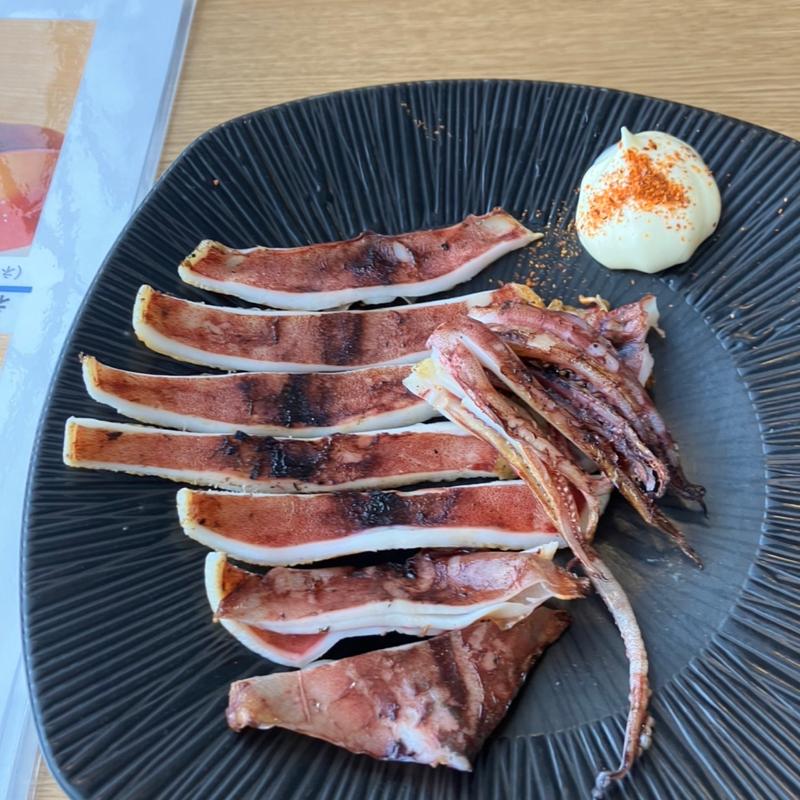 イカの一夜干し(三ツ星ザンギ 居酒屋店)