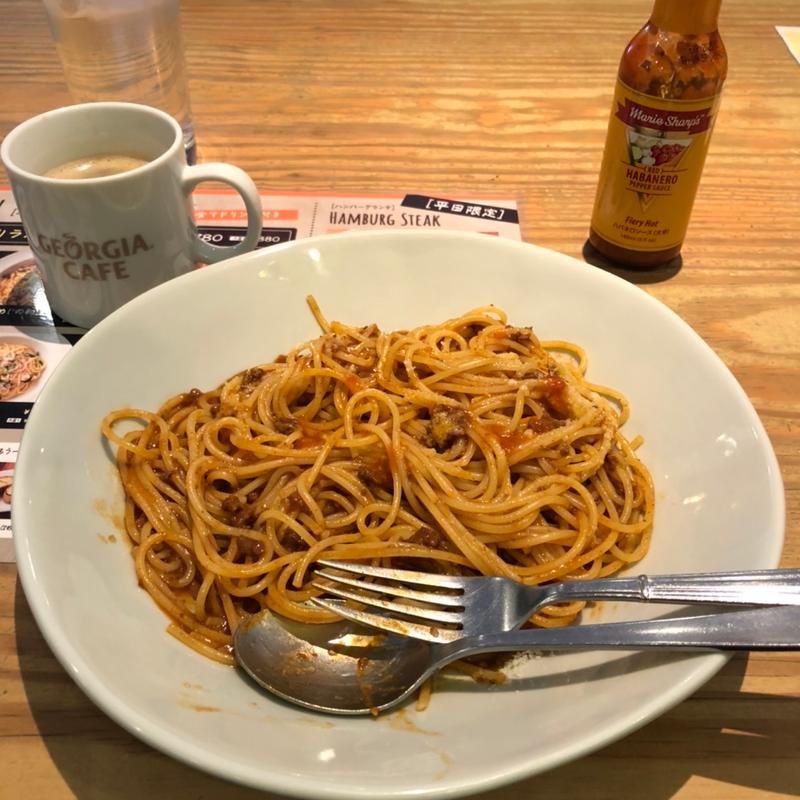 濃厚デミグラス仕立てのミートソース(ラパウザ 時計台前店)