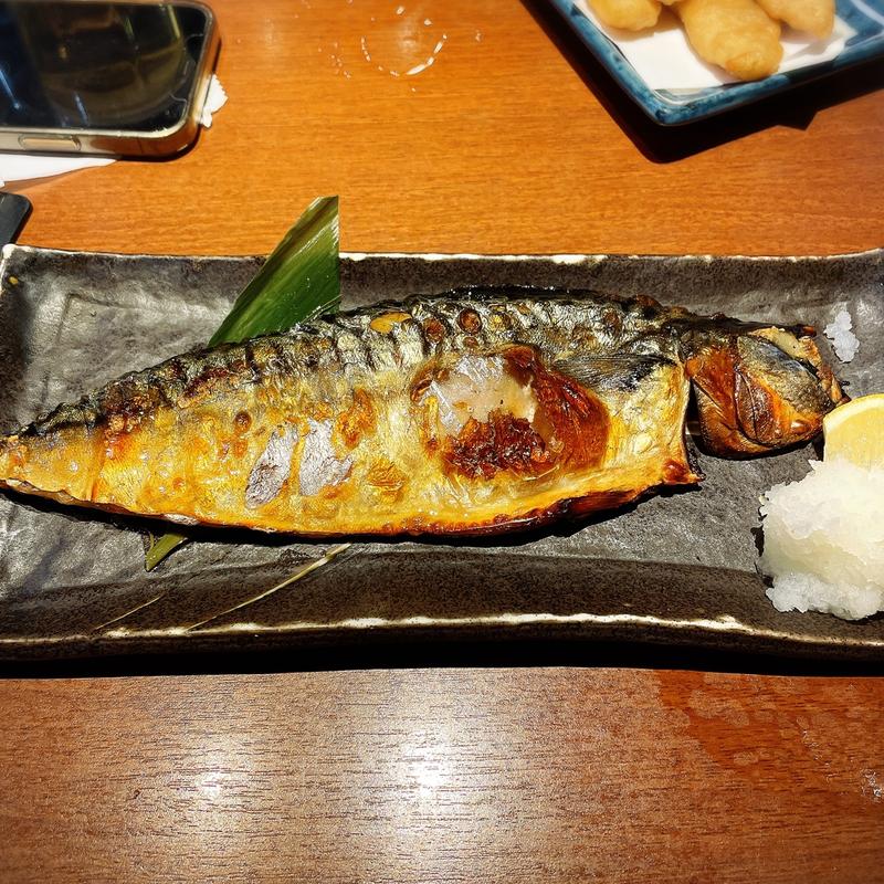 鯖の塩焼き(宮益坂下 酒場)