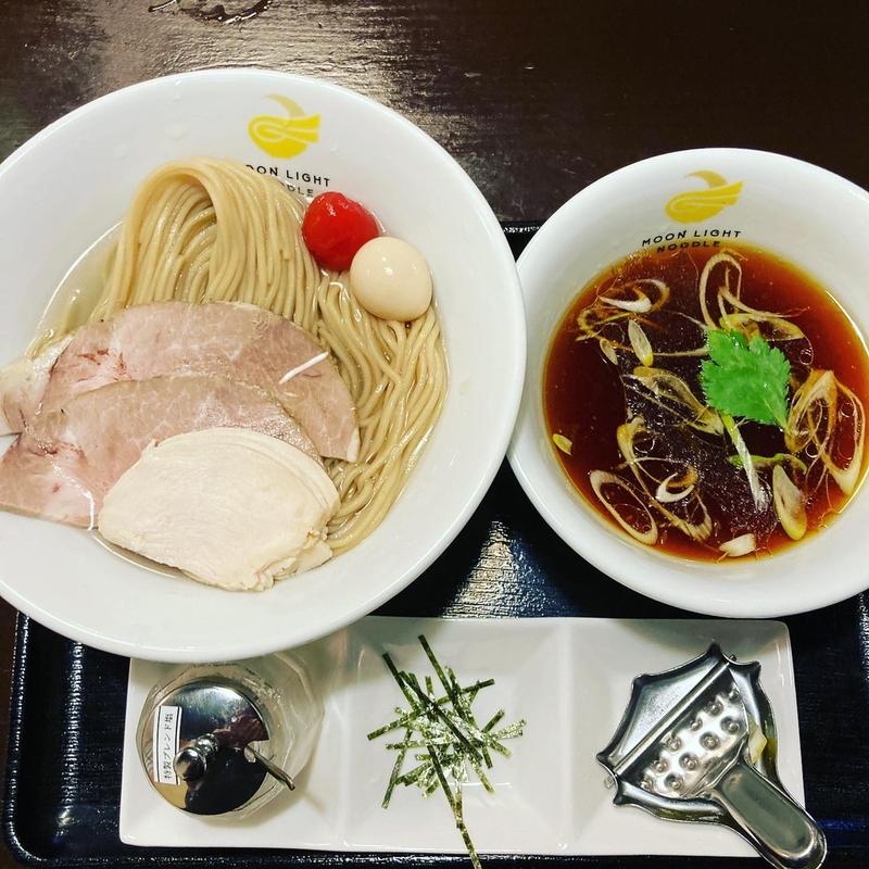 昆布水つけそば(月光軒)