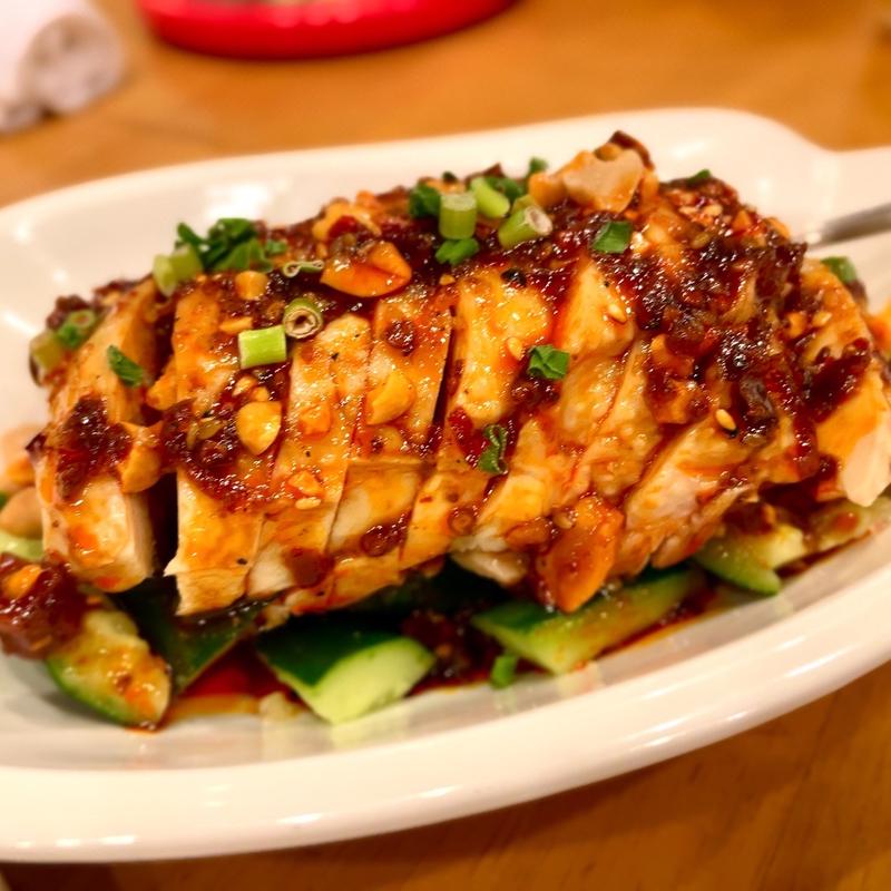 よだれ鶏(中国食府 双龍居 池田町本店)