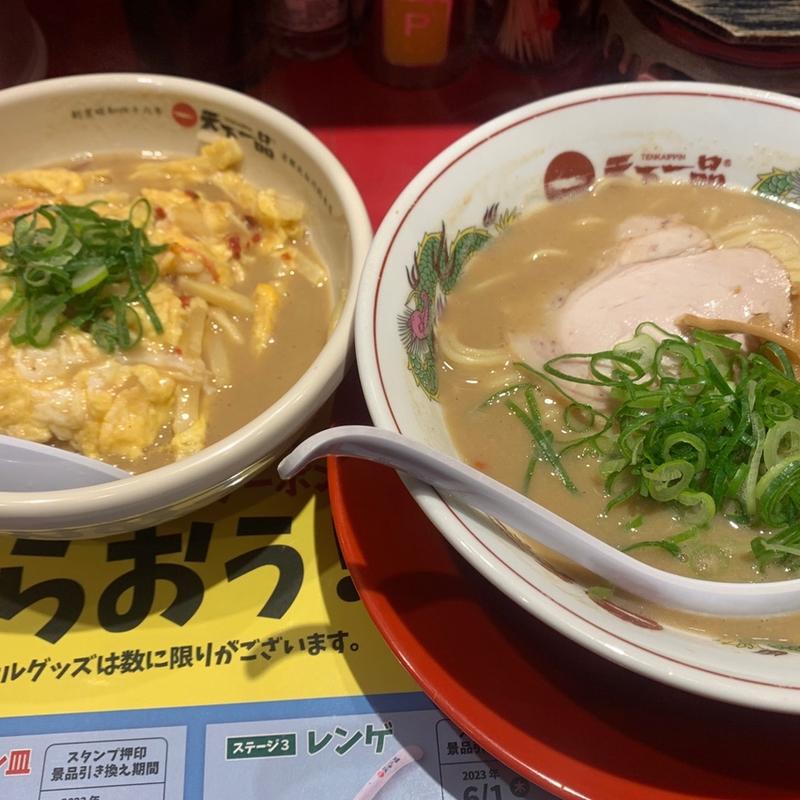 コッテリ天津飯セット(天下一品 吉祥寺店)