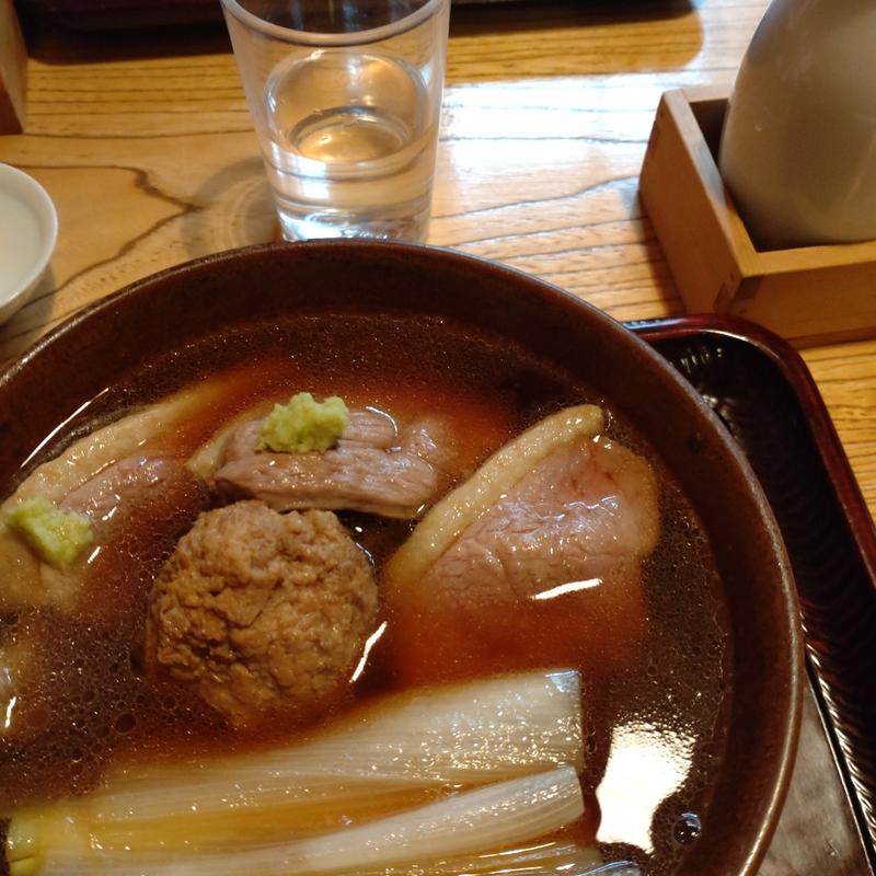 鴨南蛮(並木藪蕎麦)