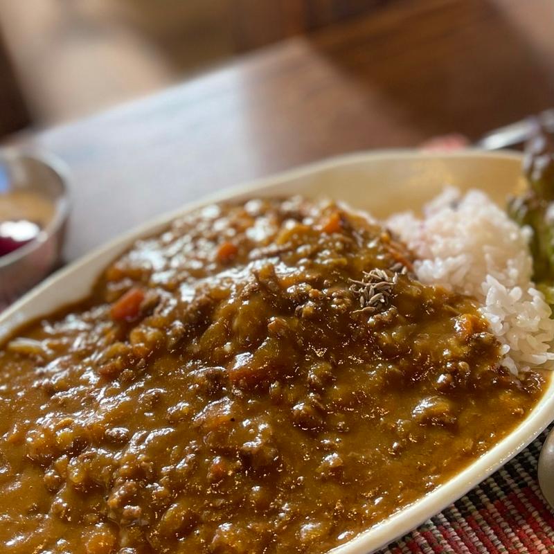 キーマカレー(ティースペース茶楽)