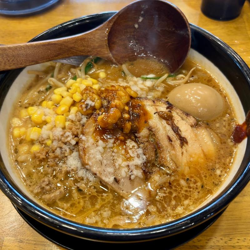 特味噌ラーメン(味噌ラーメン専門店 日月堂 新所沢店)