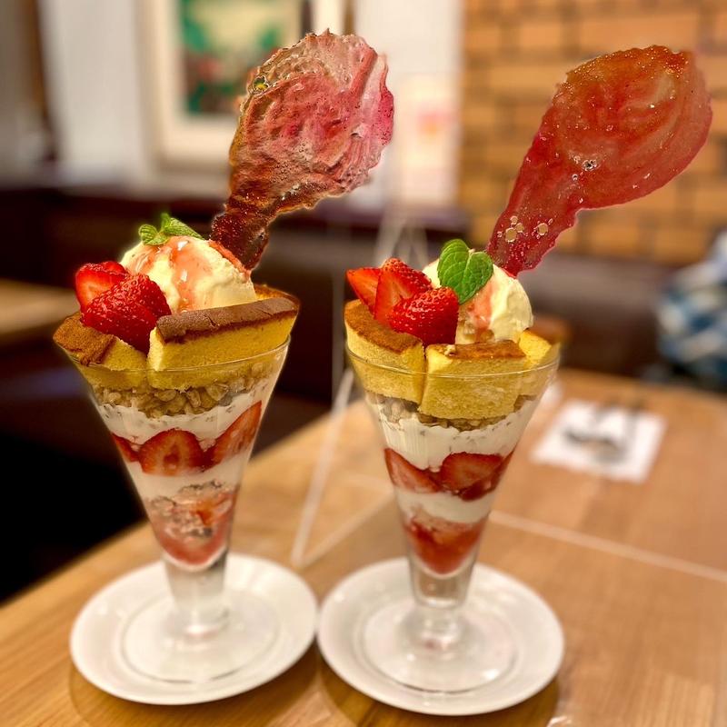 カステラパフェ(カフェ ラ･サール)