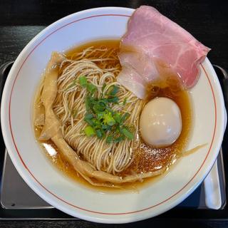 鶏醤油　味玉(麺屋鳥見本〜清湯〜岩出店)
