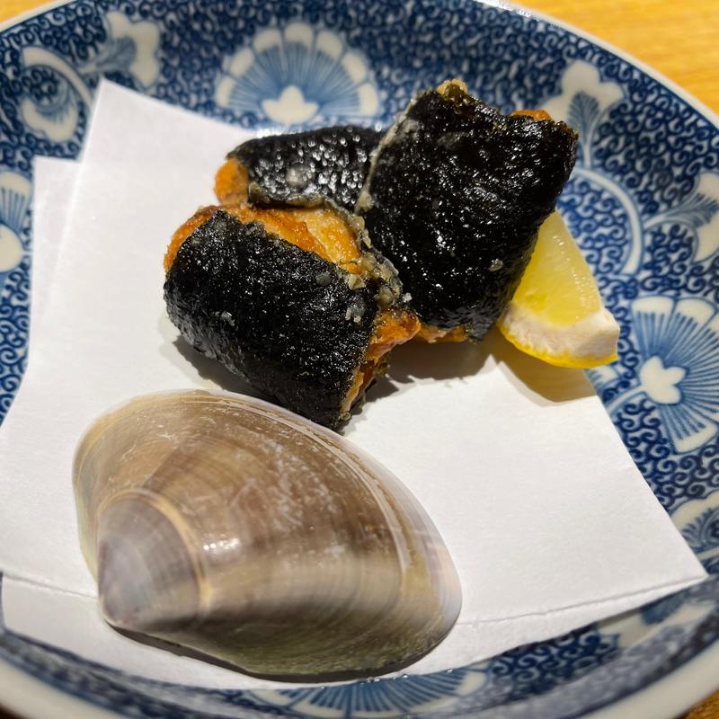 はまぐりの磯部焼き(はまぐり料理 利他)