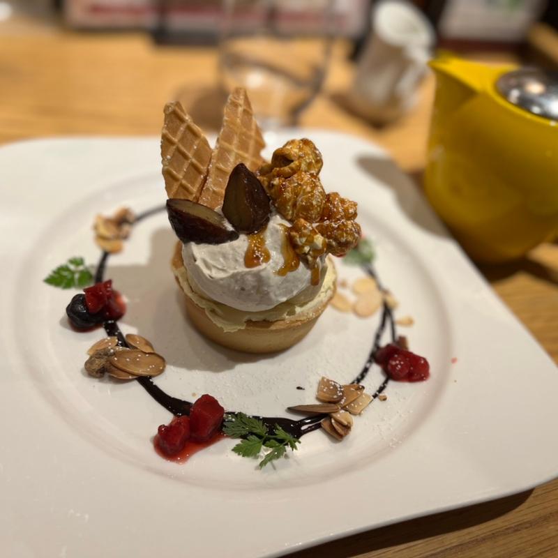 モンブランタルト(むさしの森珈琲 三ツ沢店)