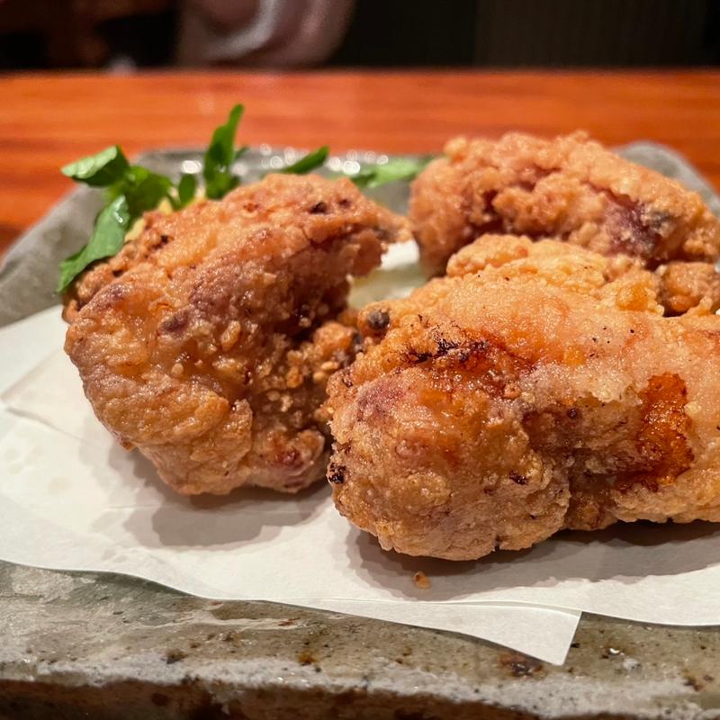銘柄鶏の唐揚げ(鳥ばか一代)