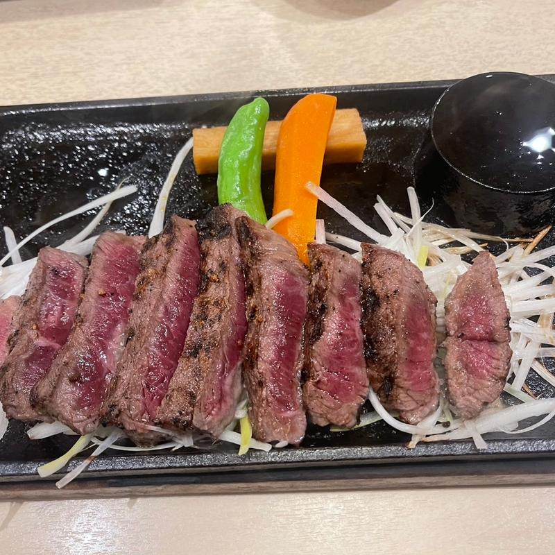 仙台牛赤身ステーキ(炭焼牛たん東山 ルクア大阪店)