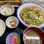 野菜炒め定食