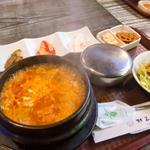 キムチチゲ定食(KOREAN DINING チョゴリ)