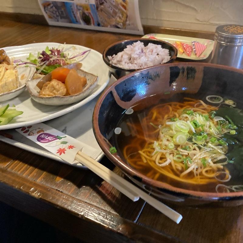 日替ランチそばセット(麦縄 （有）星野製麺)