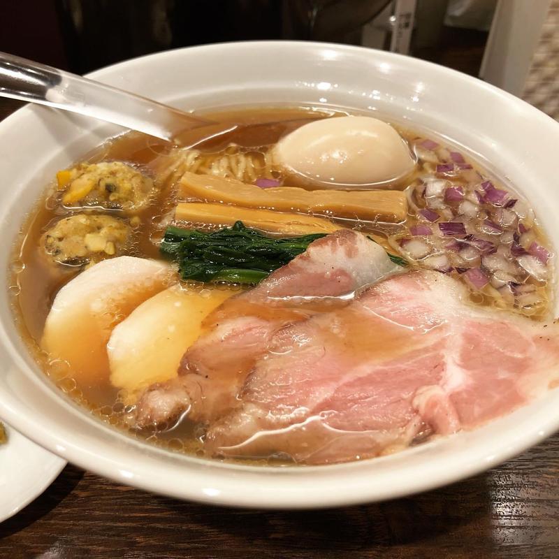 特製貝出汁醤油そば(貝出汁中華そば竹祥)