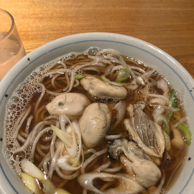 かきそば(そばとお酒 八雲 地下街オーロラタウン店)