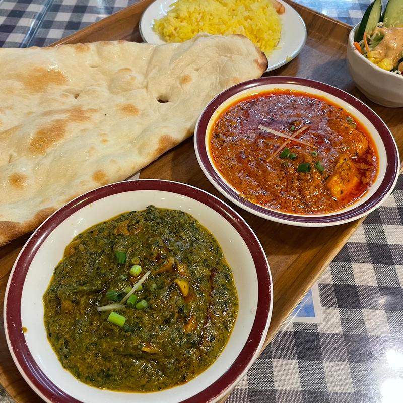 ペアカレーセット(インド料理ルンビニ)