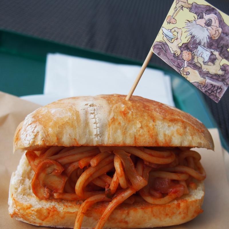 ナポリタンサンド(Cafe大陸横断飛行)