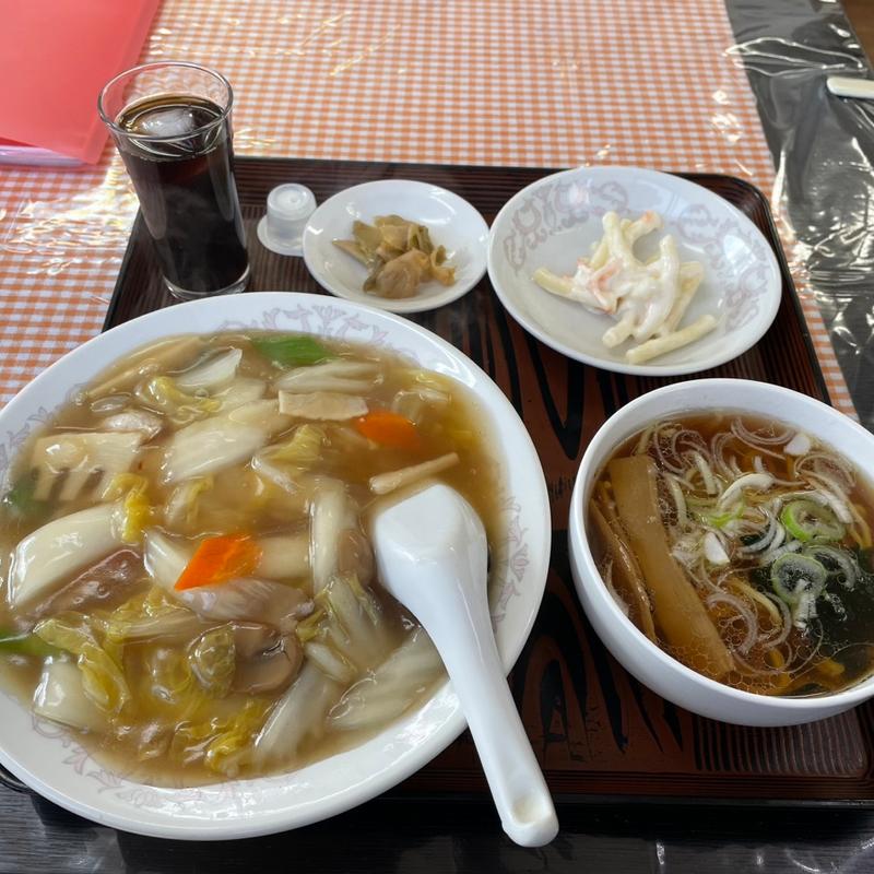 肉うま煮丼定食(亮華楼)