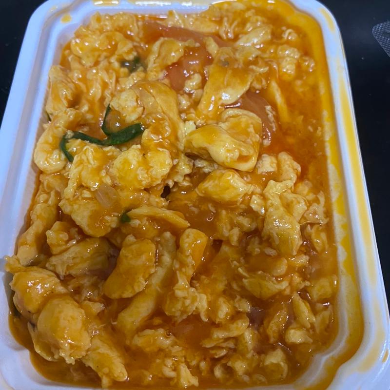 玉子とトマトの炒め物(フードウェイ中洲食小町店)