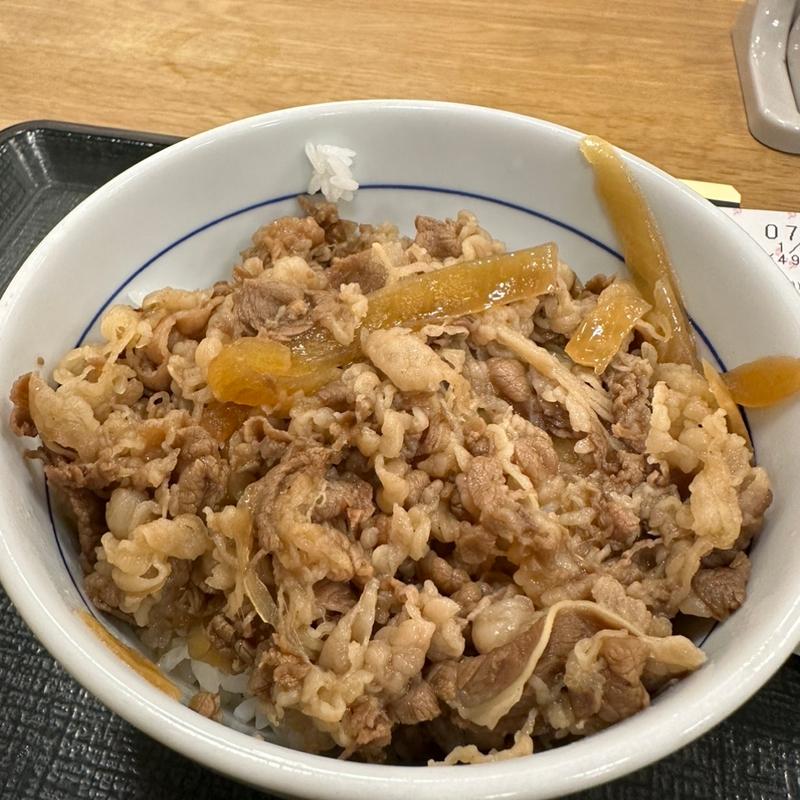和風牛丼(なか卯 高石羽衣店)