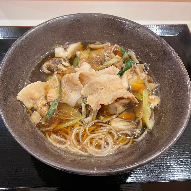 肉舞茸そば(ゆで太郎もつ次郎 名古屋住吉店)