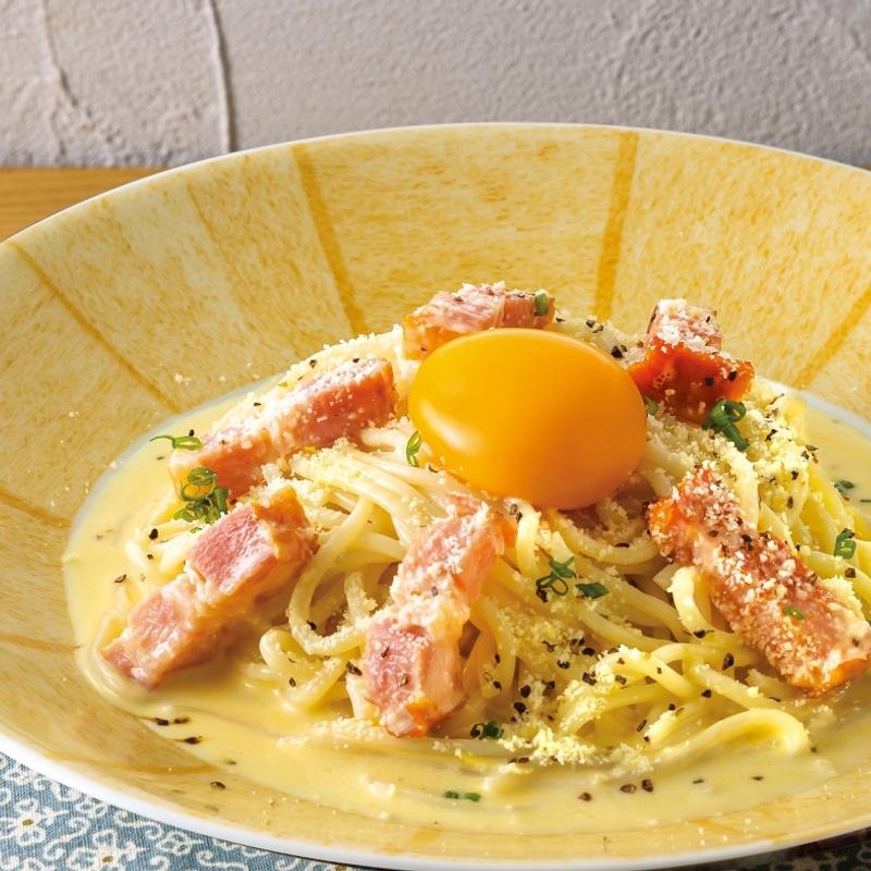 厚切りベーコンカルボナーラ(鎌倉パスタ イオンモール浜松志都呂店)