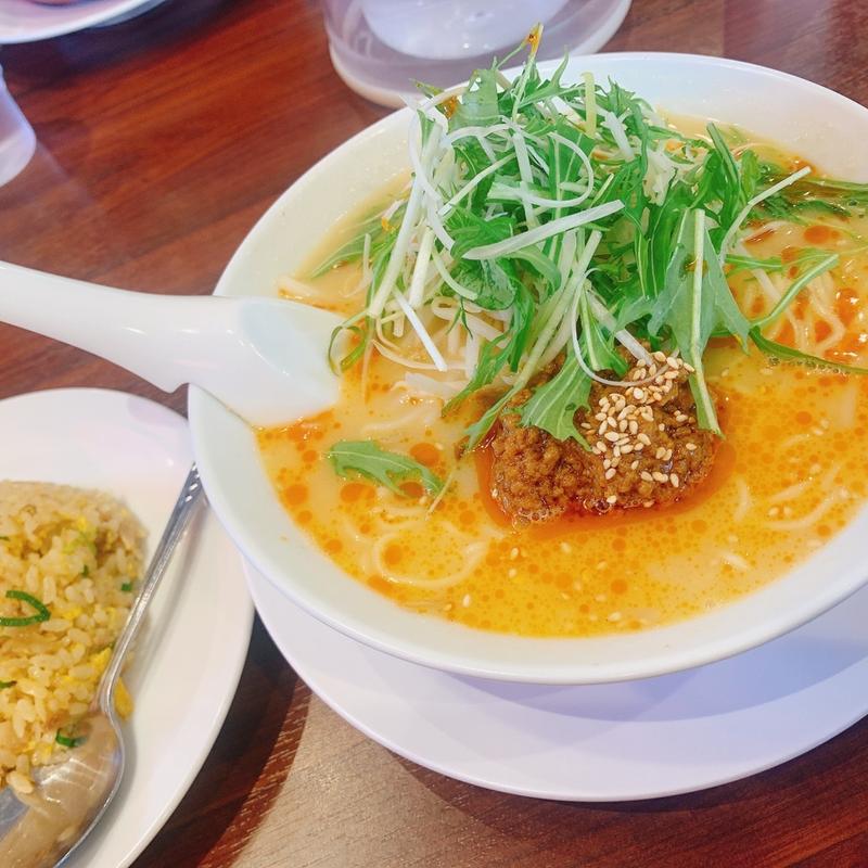 坦々麺(京都北白川ラーメン魁力屋 我孫子店)