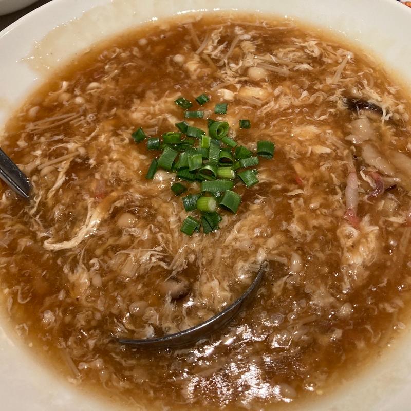 三種細切り入りフカヒレスープ(天天)