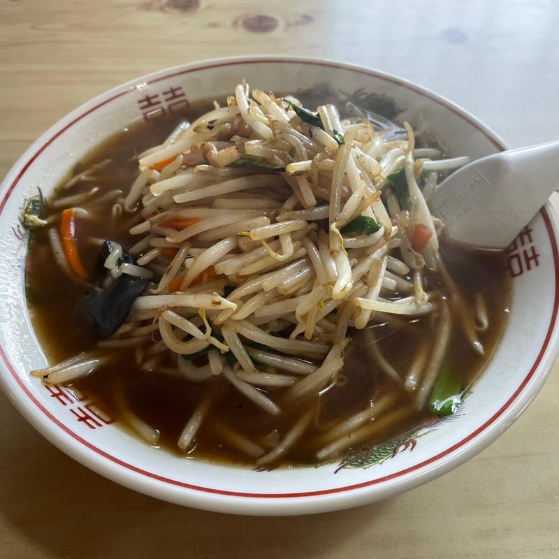 もやしらーめん(たかせ食堂)