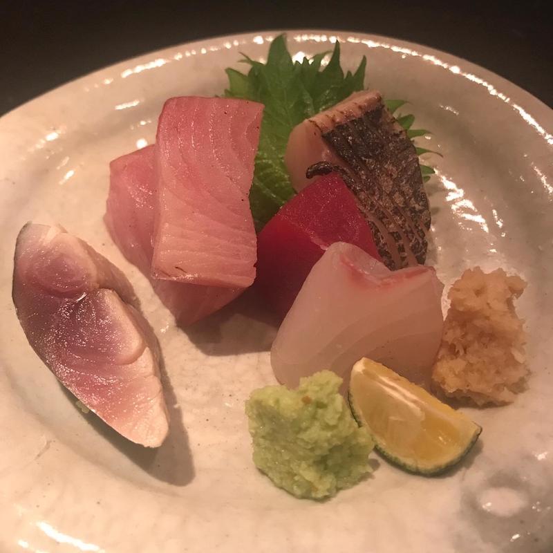 刺身盛り合わせ(本店 並木橋 なかむら)