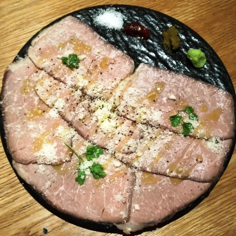 シェフ自慢のローストビーフ(Seafood bar Ermitage 横浜鶴屋町店)