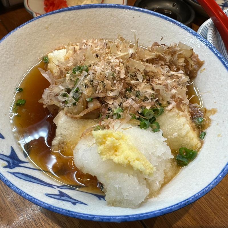 揚げ出し肉とうふ(酒場ばんと)