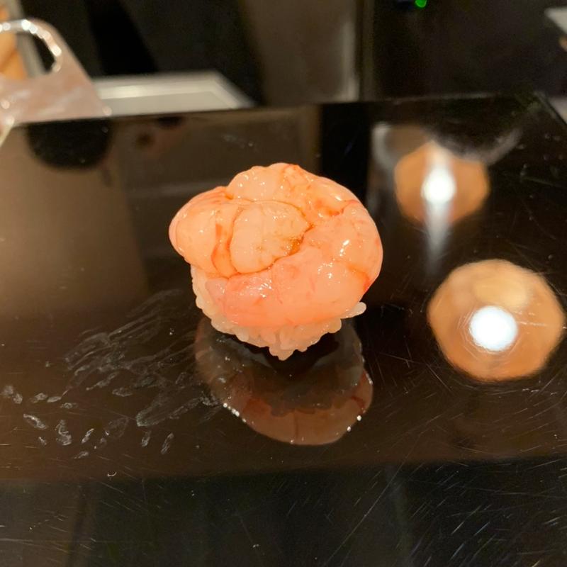 南蛮エビの握り(登喜和鮨 （ときわずし）)