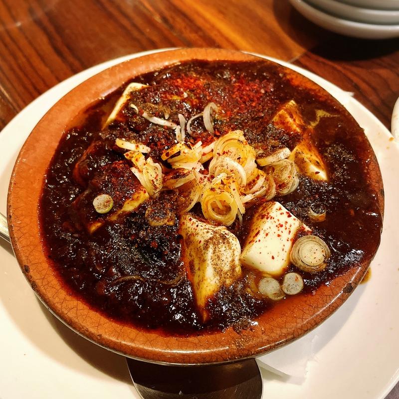 牛すじ麻婆豆腐(いが嵐倉庫 )