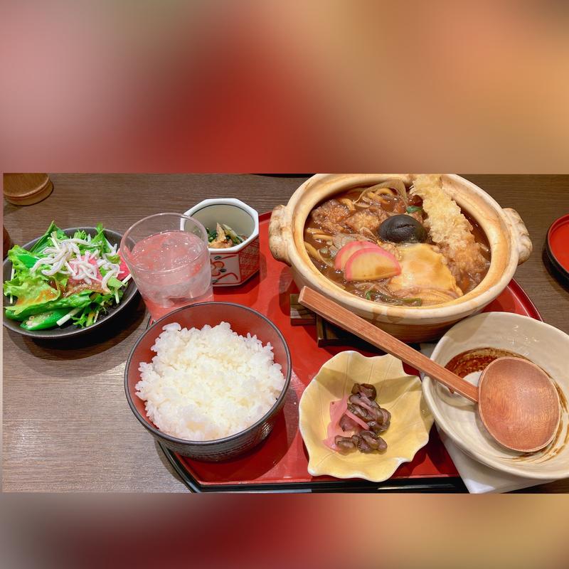 味噌煮込定食(和食麺処サガミ 川崎宮前店)