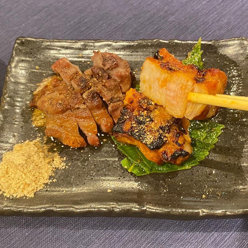 やきとん(三毎-サンマイ-（豚と魚 三毎）)