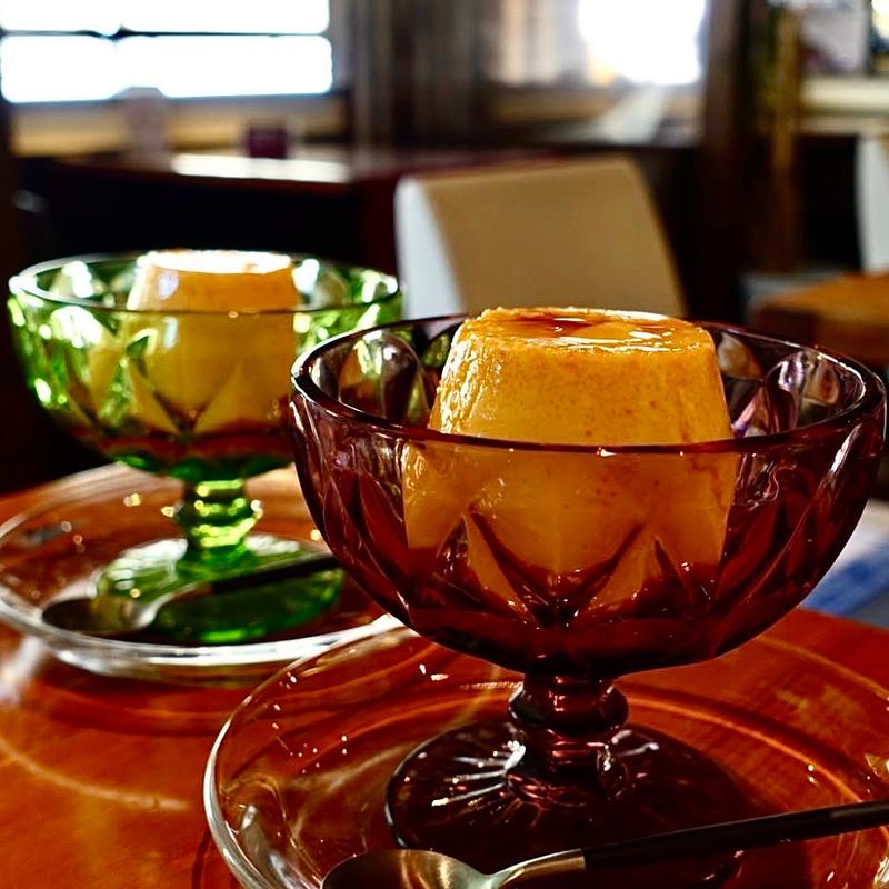 自家製プリン(カフェ×自家焙煎 京都船越)