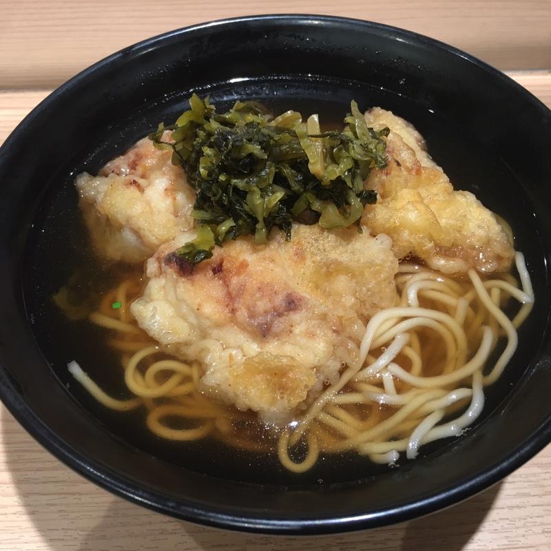 とり天えきそば(まねきのえきそばピオレ姫路おみやげ館店)