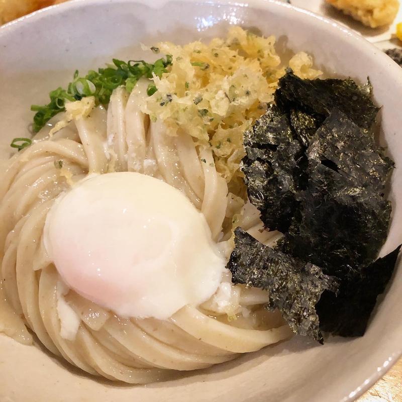 ミツル醤油うどん(茶ぶ釜)