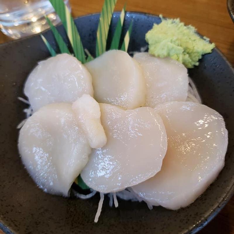 ほたて貝刺(酒蔵 石松)