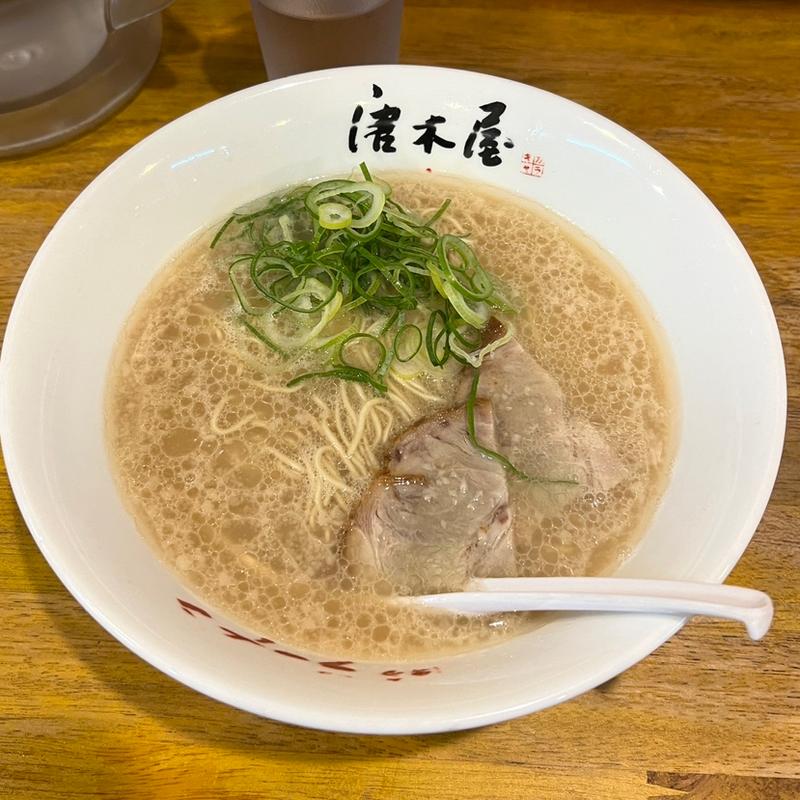 ラーメン(博多ラーメン 唐木屋 六本松店)